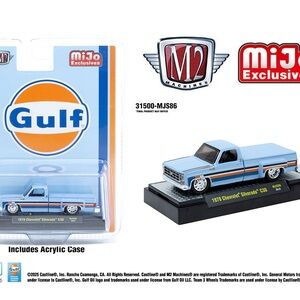 M2 Machines 1978 Chevrolet Silverado C10 Diecast Model Gulf